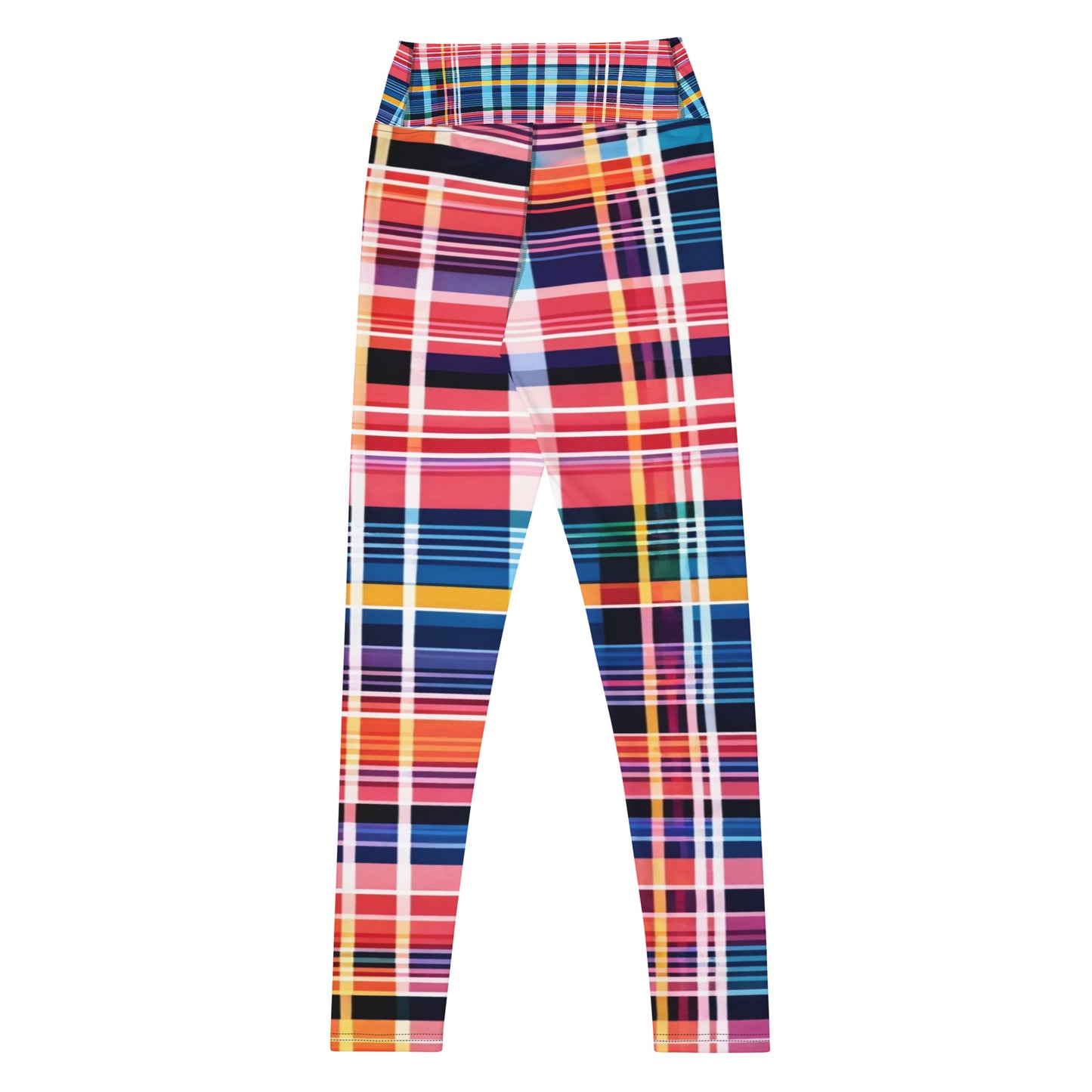 Inspired By DREAMZzz neon plaid Leggings