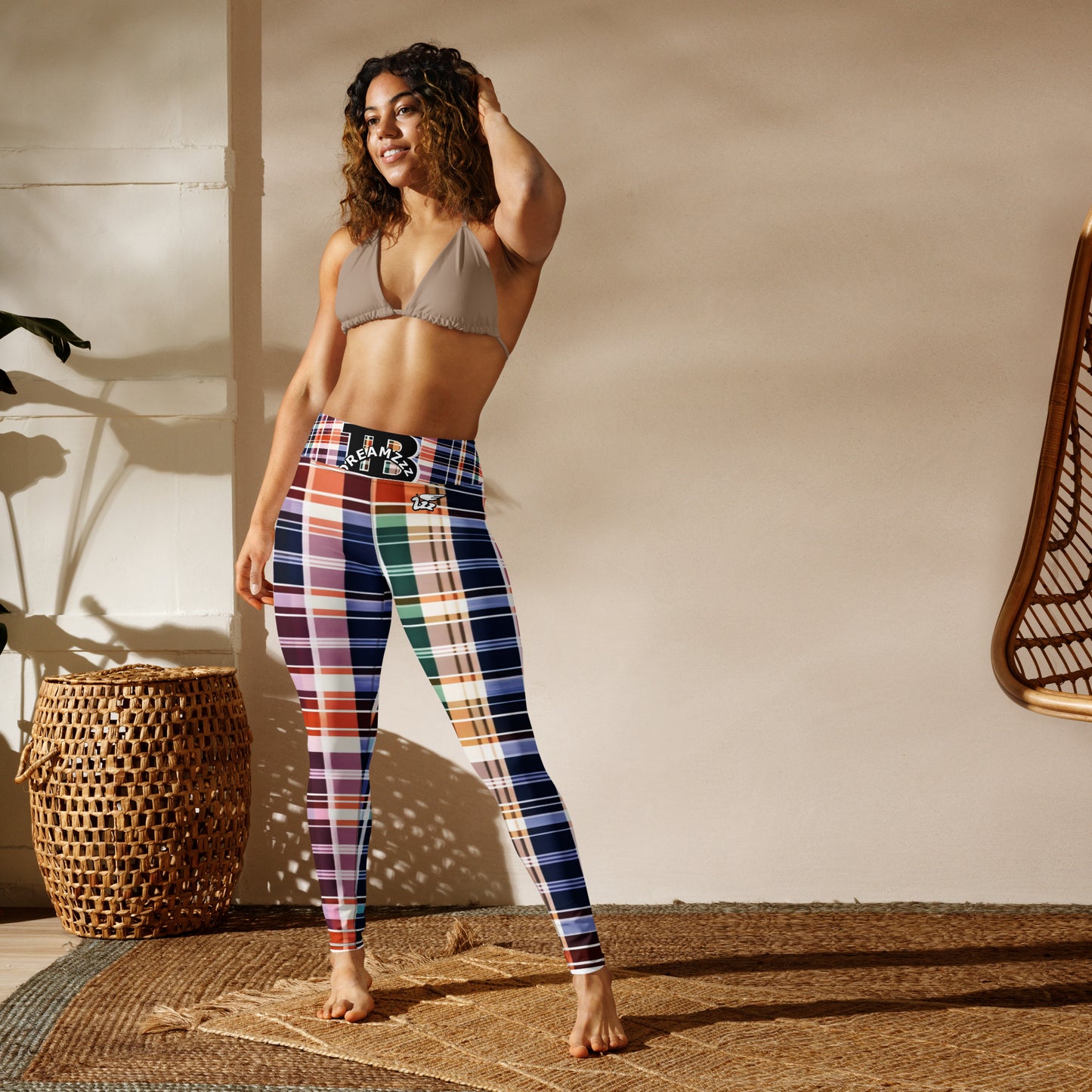 Inspired By DREAMZzz plaid Leggings