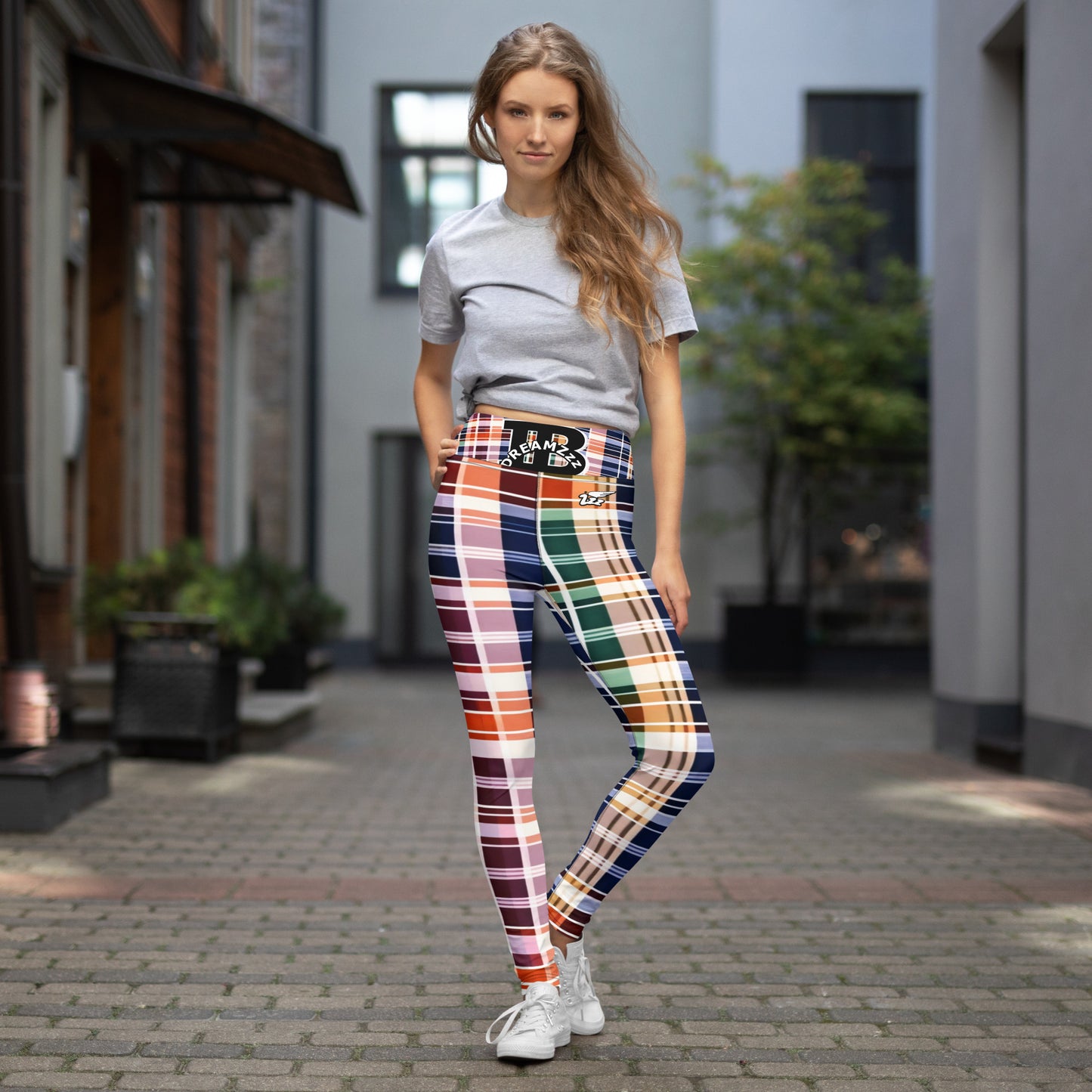 Inspired By DREAMZzz plaid Leggings