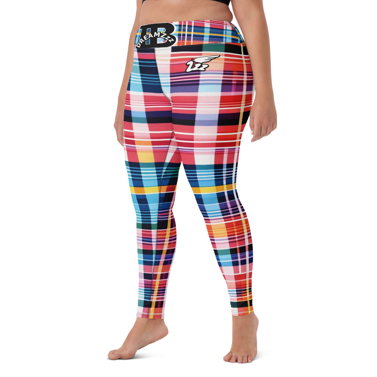 Inspired By DREAMZzz neon plaid Leggings