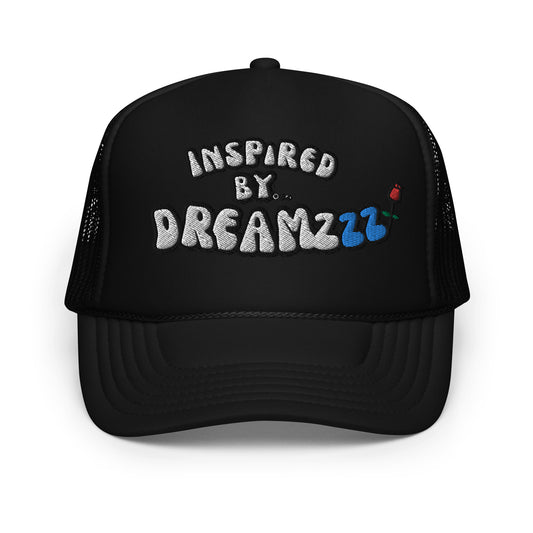 Inspired By DREAMZzzz Rose Foam trucker hat