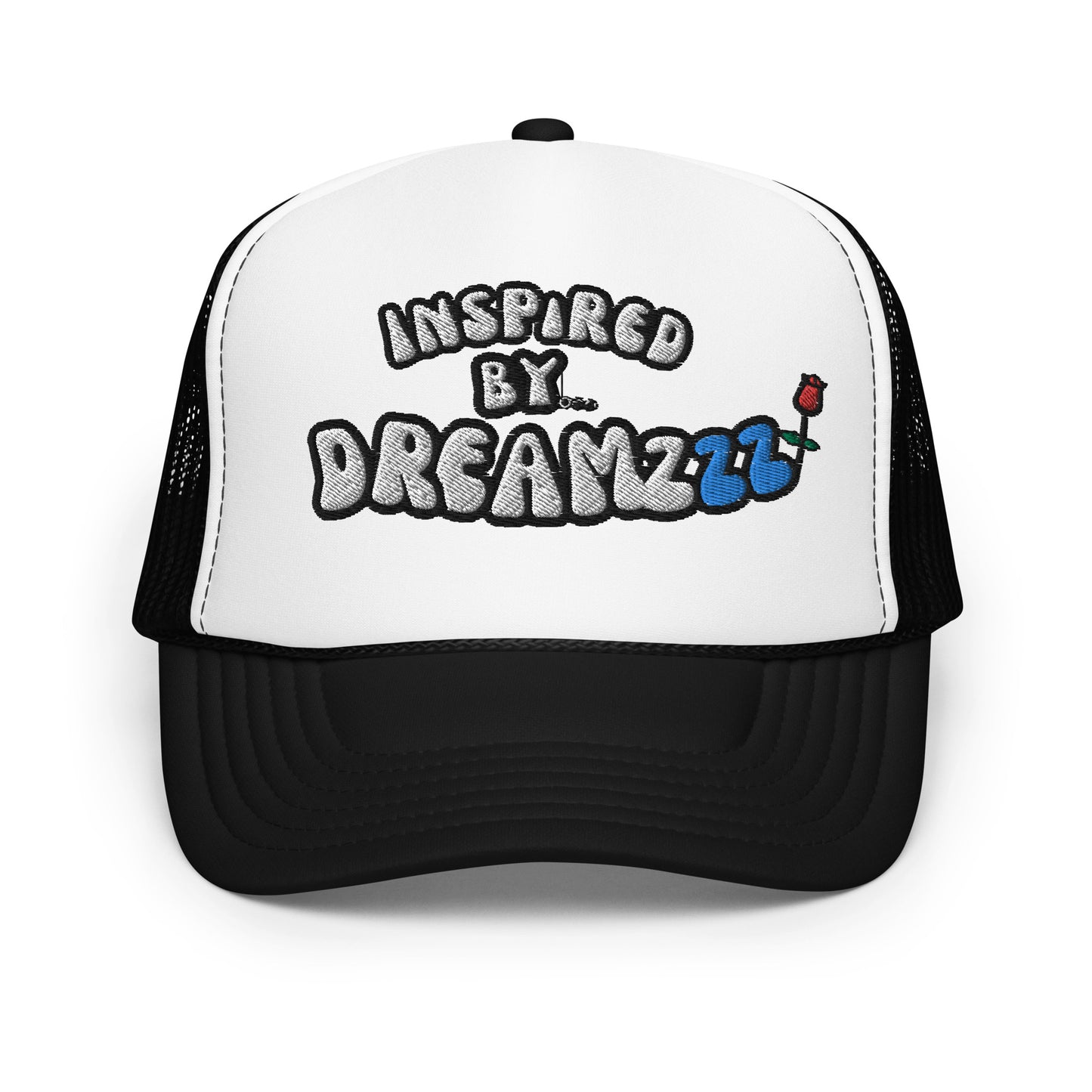 Inspired By DREAMZzzz Rose Foam trucker hat