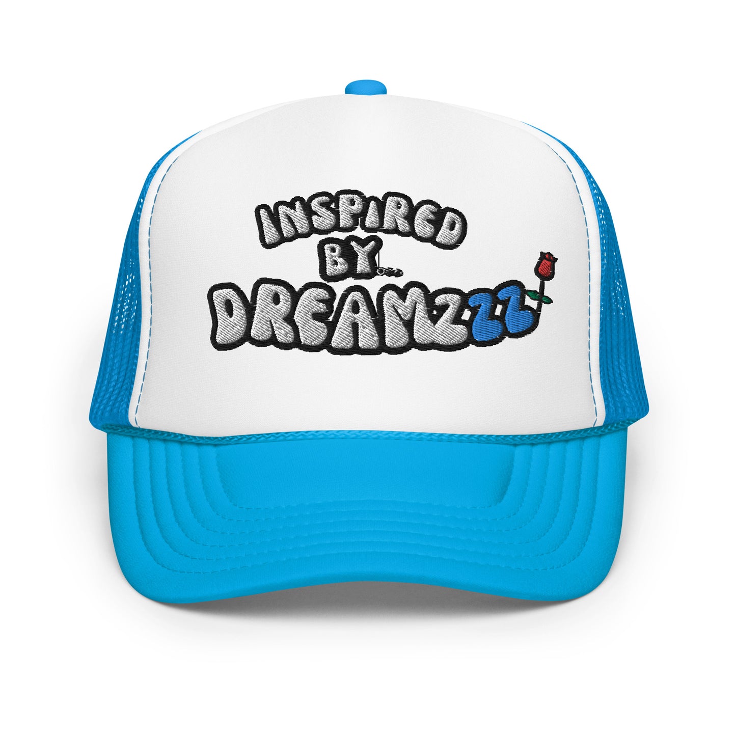 Inspired By DREAMZzzz Rose Foam trucker hat