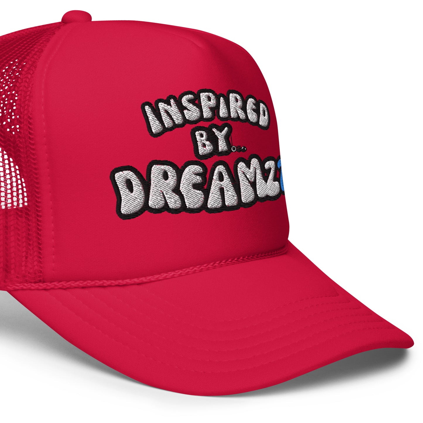 Inspired By DREAMZzzz Rose Foam trucker hat