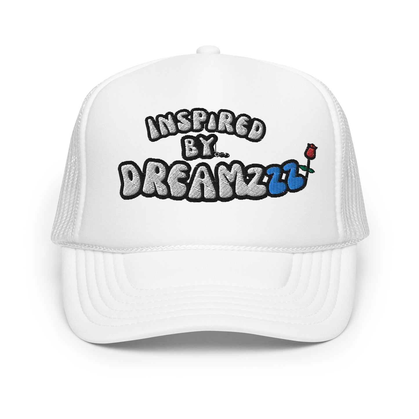 Inspired By DREAMZzzz Rose Foam trucker hat