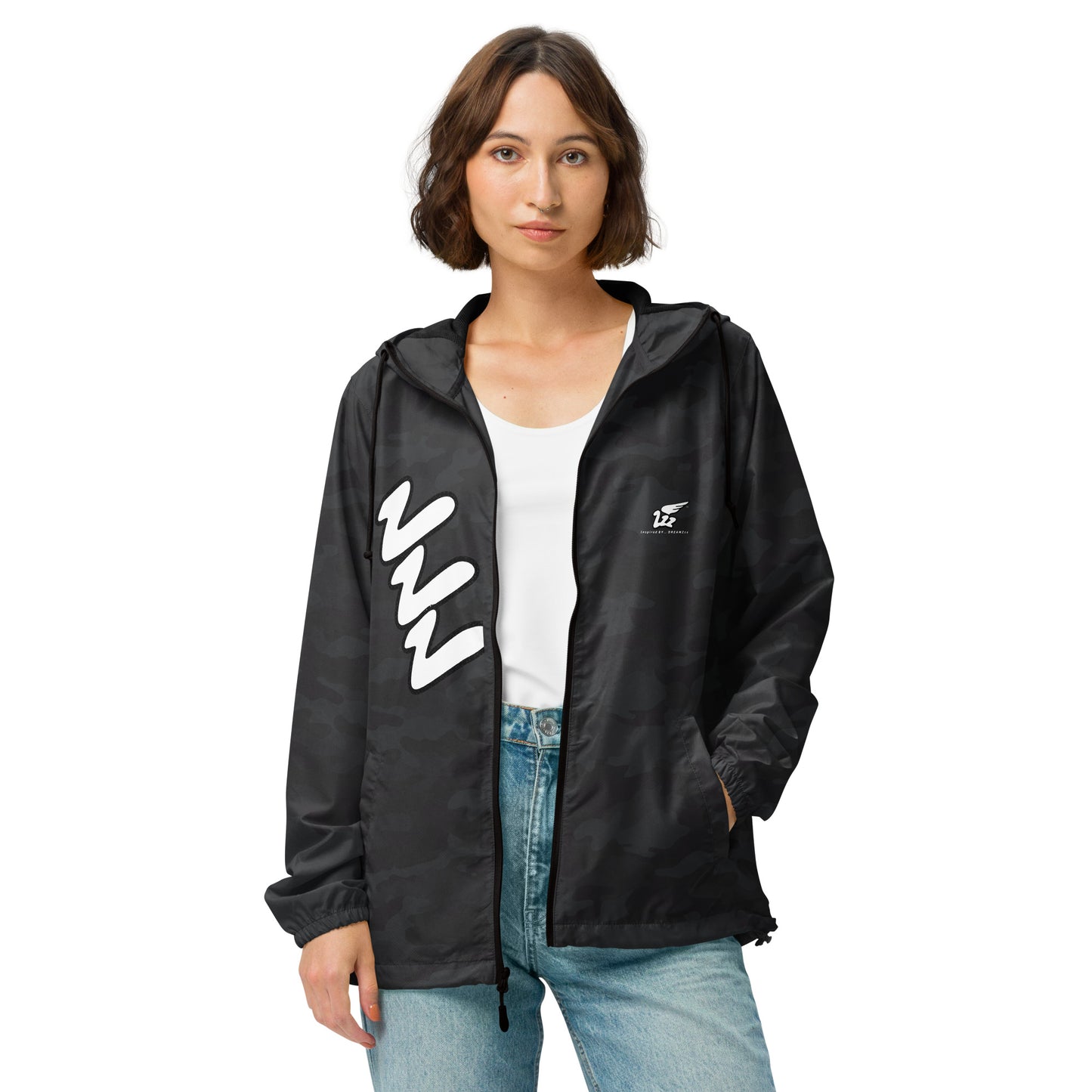 DREAMZzz Unisex lightweight zip up windbreaker