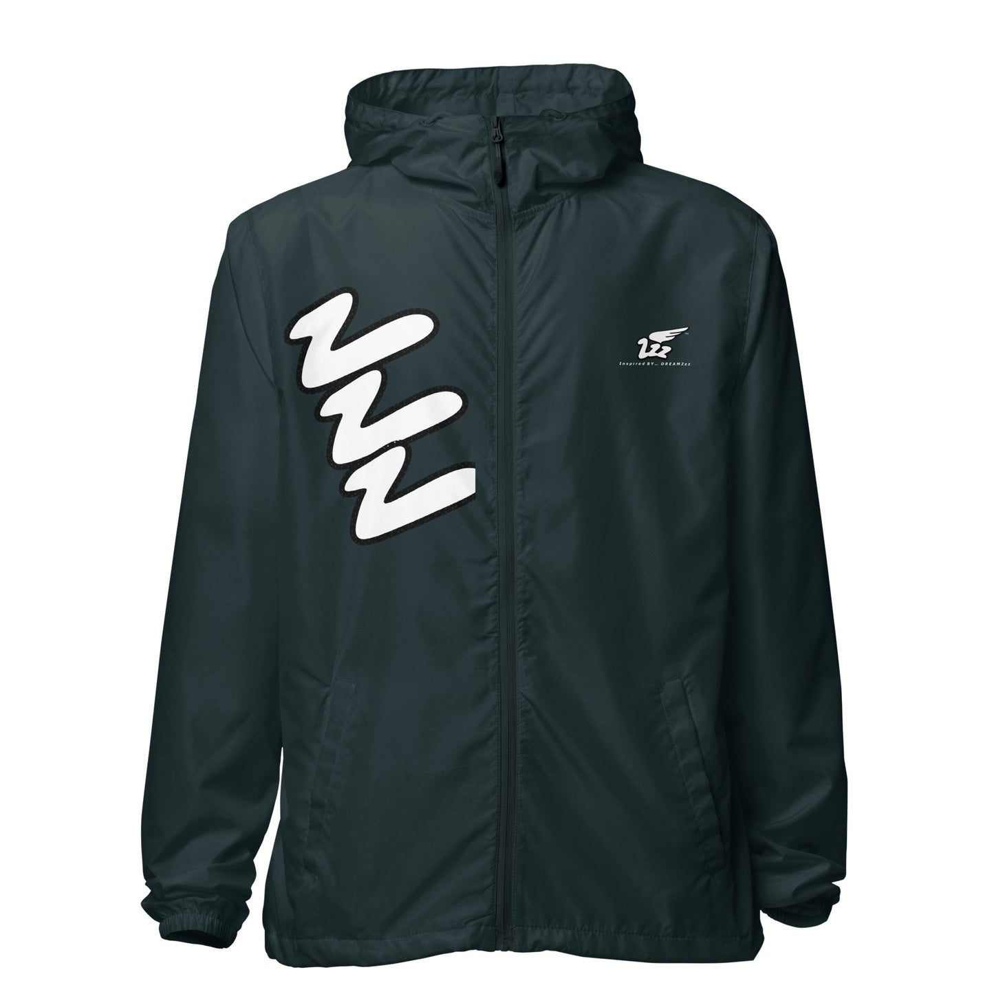 DREAMZzz Unisex lightweight zip up windbreaker