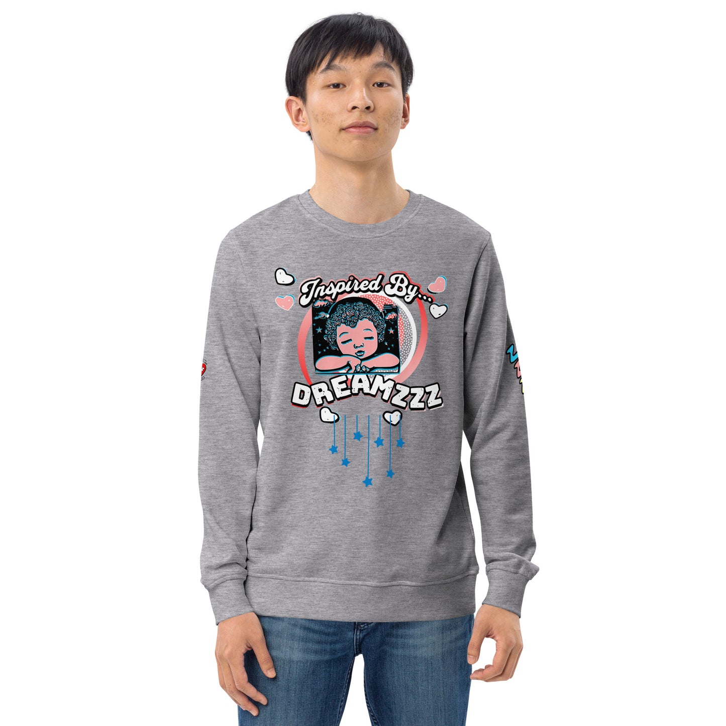 Inspired By DREAMZzz Baby Genius Unisex organic sweatshirt