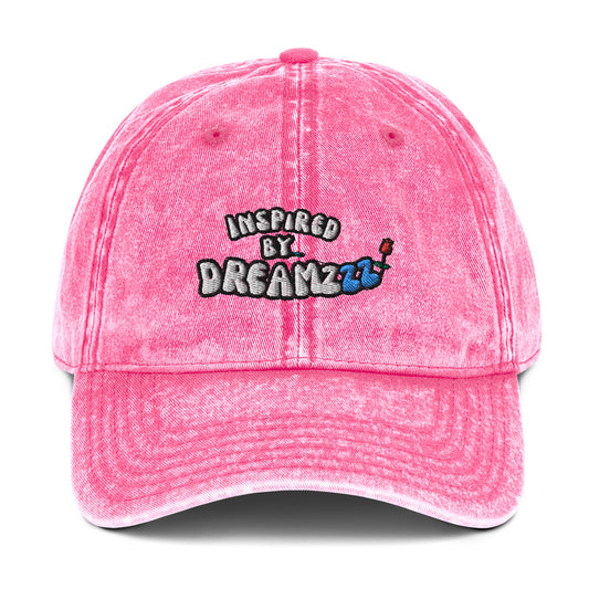 Inspired by DREAMZzz pinky pink Vintage Cotton Twill Cap