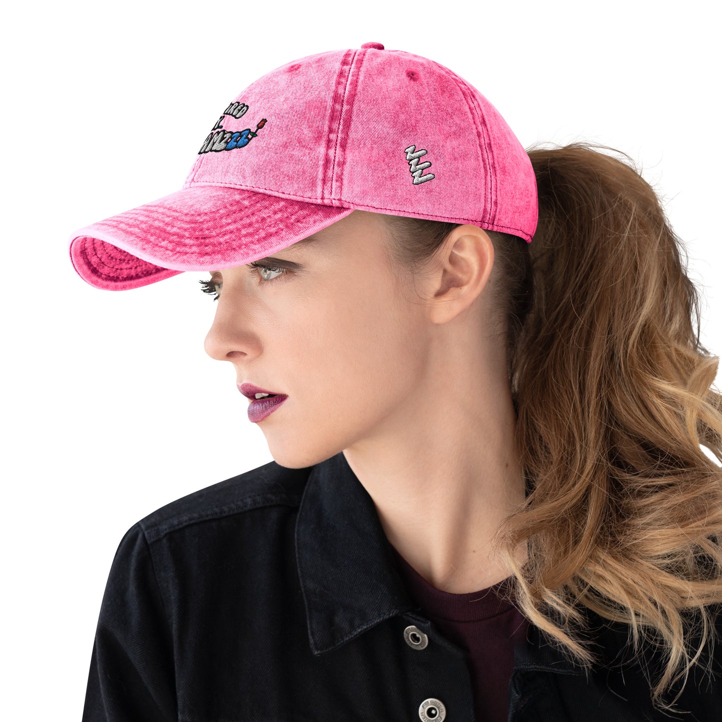 Inspired by DREAMZzz pinky pink Vintage Cotton Twill Cap