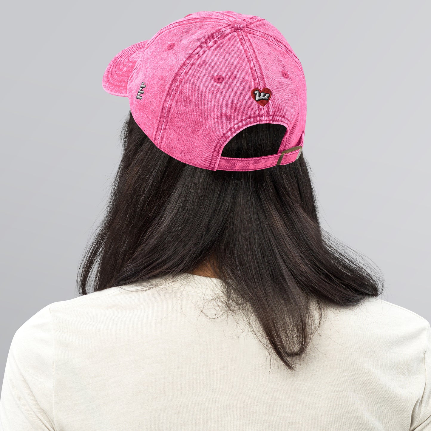 Inspired by DREAMZzz pinky pink Vintage Cotton Twill Cap