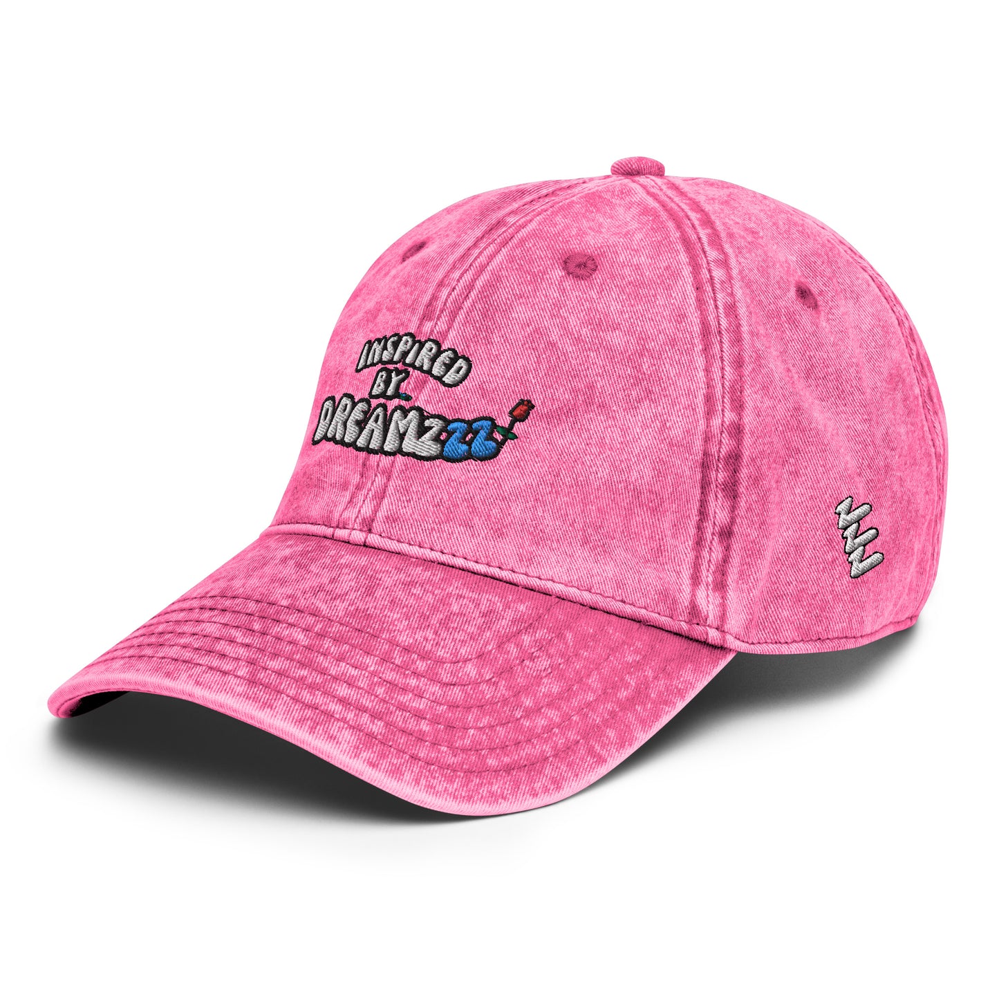 Inspired by DREAMZzz pinky pink Vintage Cotton Twill Cap