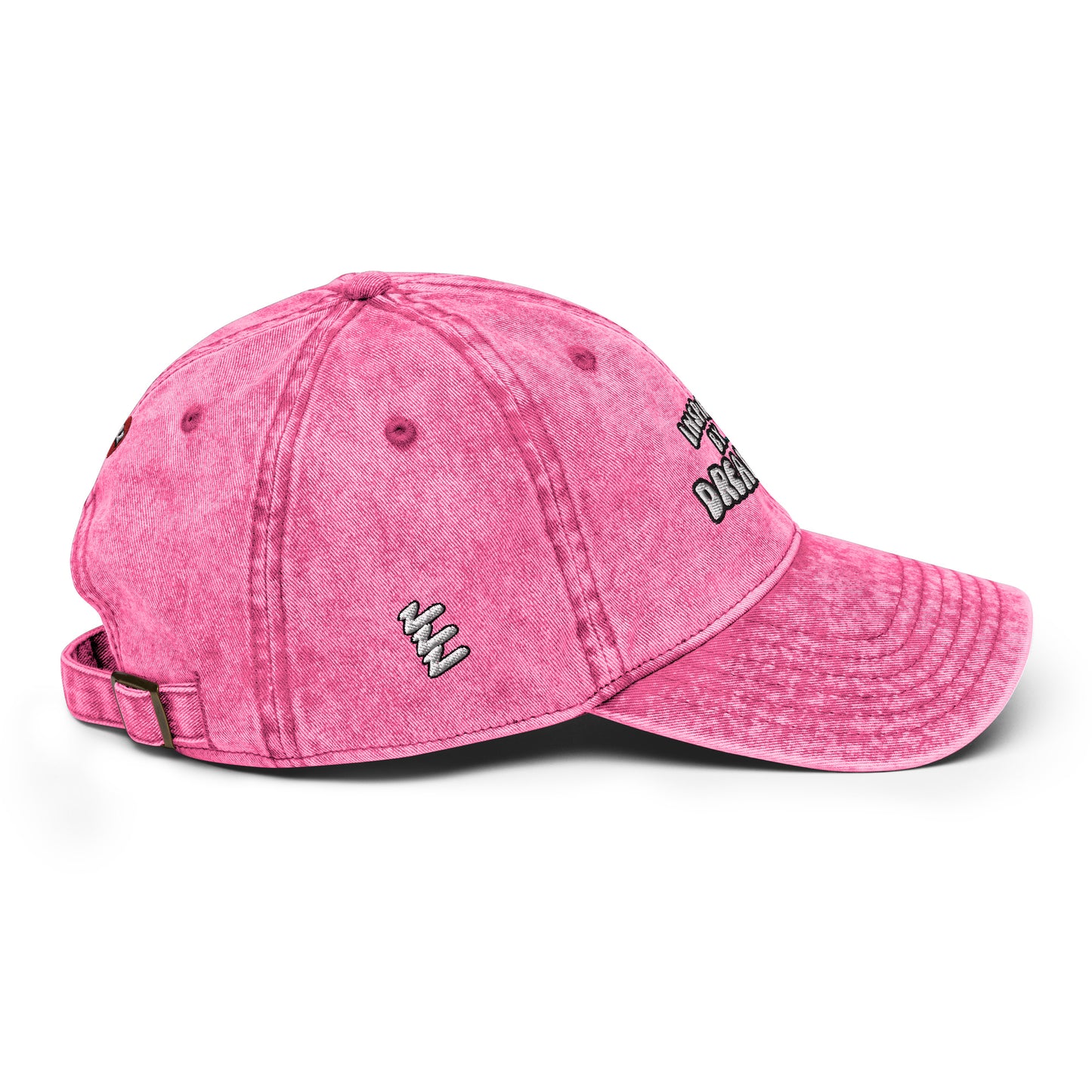 Inspired by DREAMZzz pinky pink Vintage Cotton Twill Cap