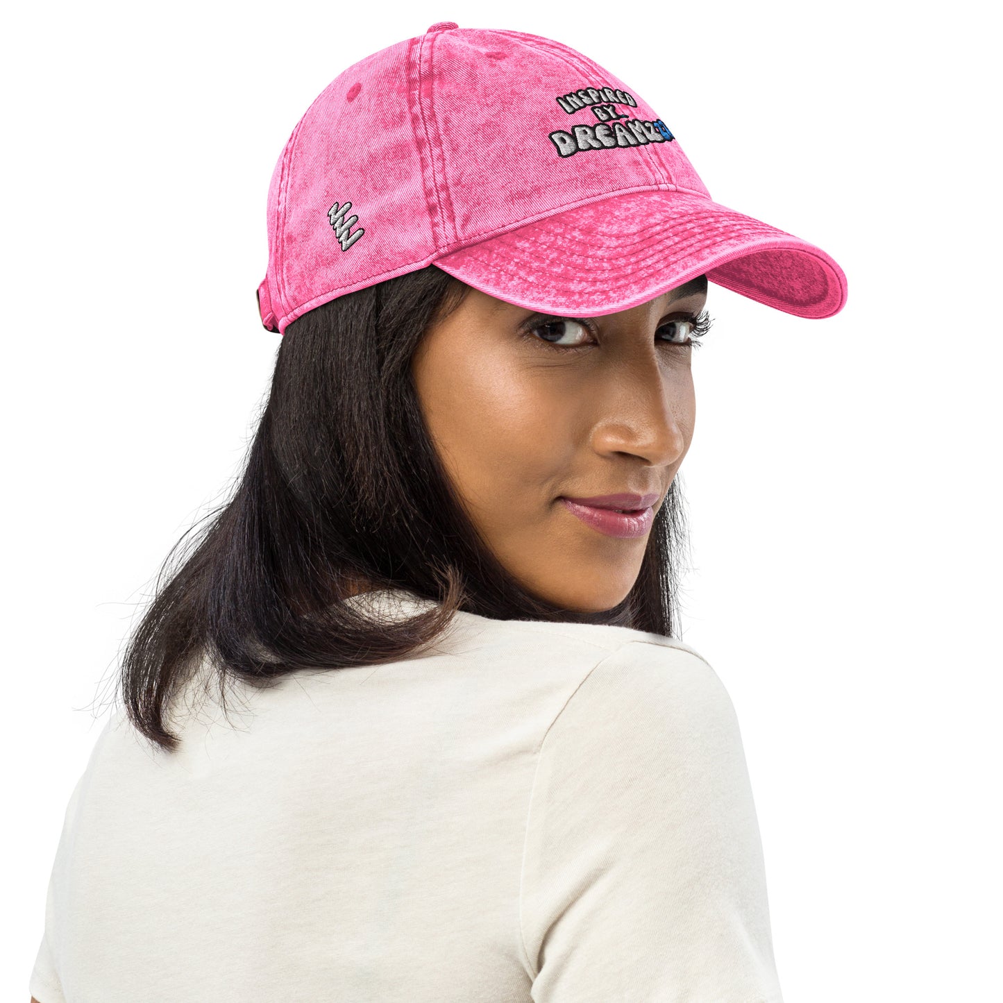 Inspired by DREAMZzz pinky pink Vintage Cotton Twill Cap