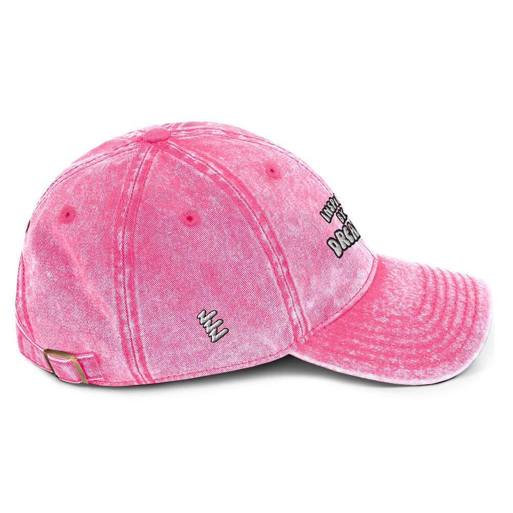 Inspired by DREAMZzz pinky pink Vintage Cotton Twill Cap