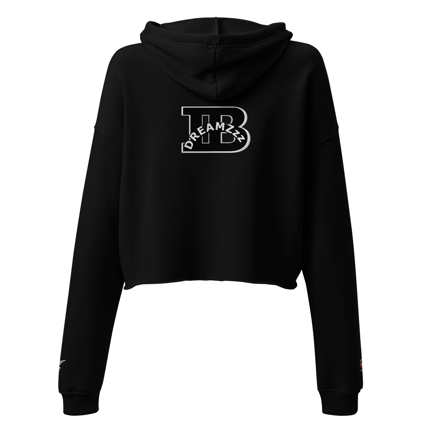 Inspired By DREAMZzz City Girl Crop Hoodie