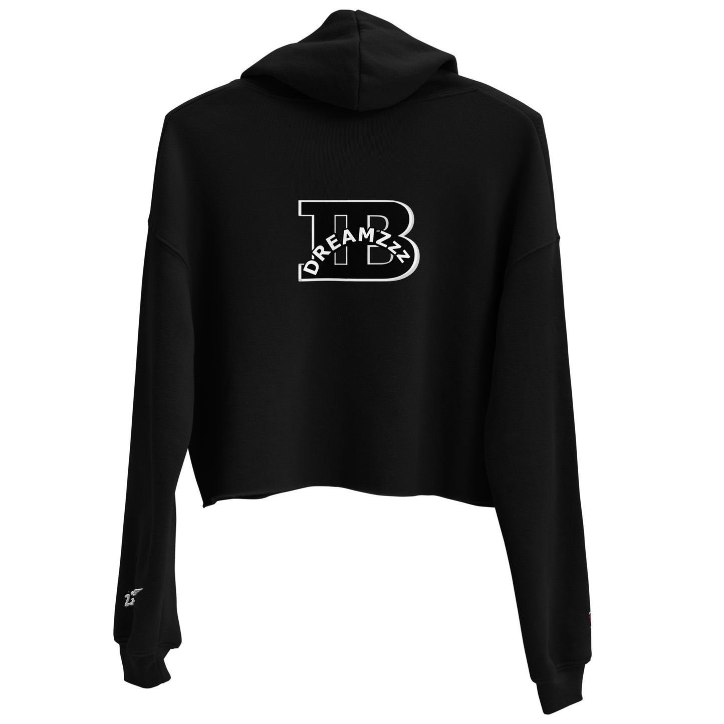 Inspired By DREAMZzz City Girl Crop Hoodie