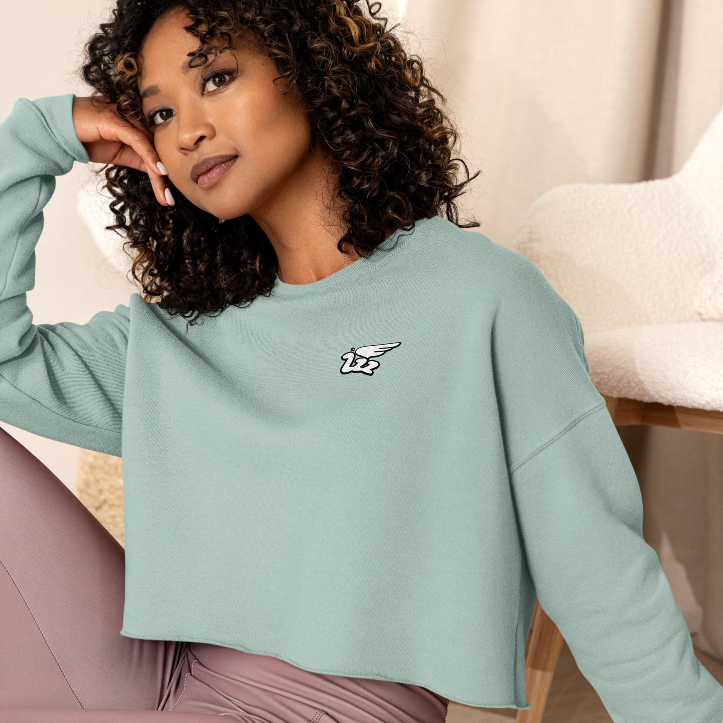 Inspired By DREAMZzz Crop Sweatshirt