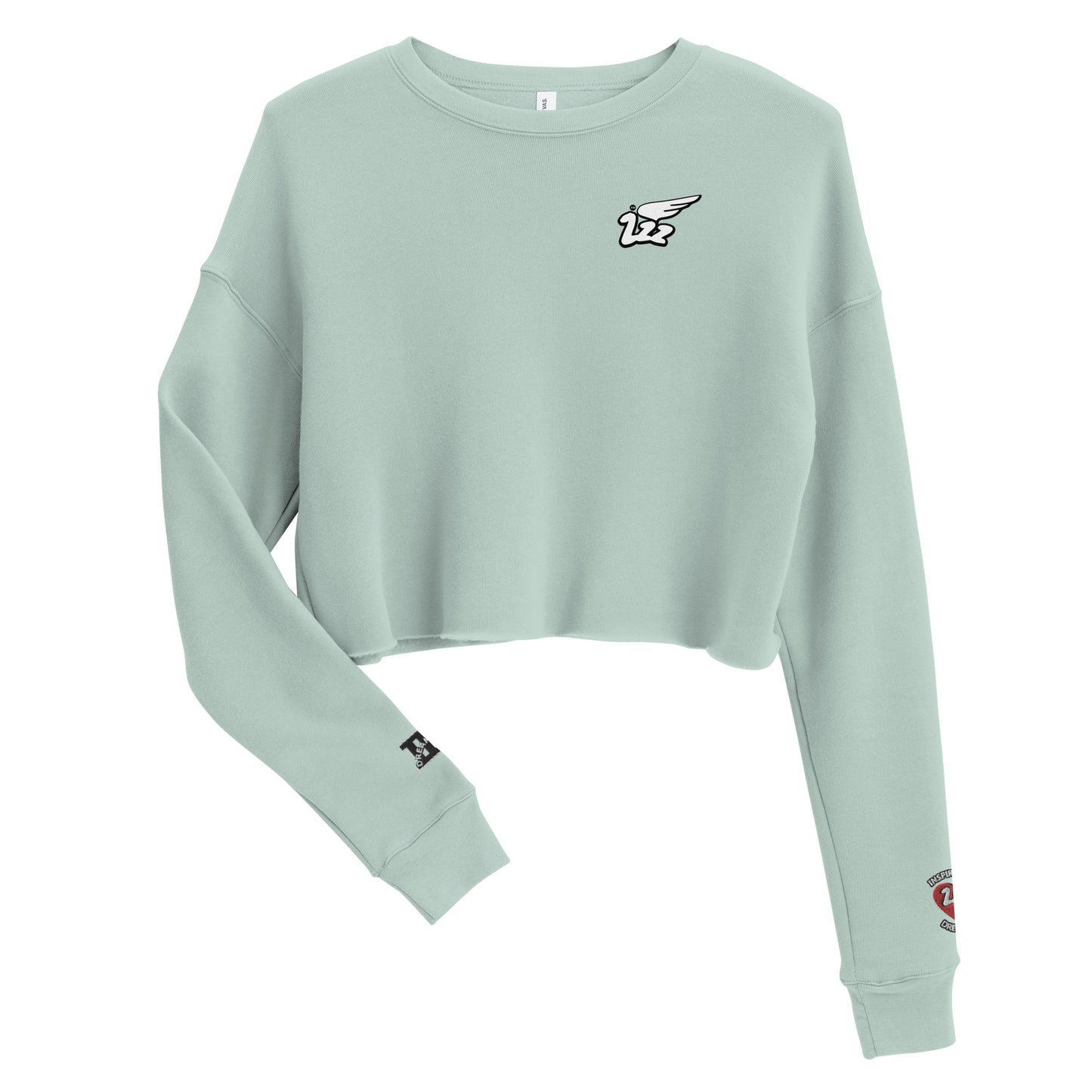 Inspired By DREAMZzz Crop Sweatshirt