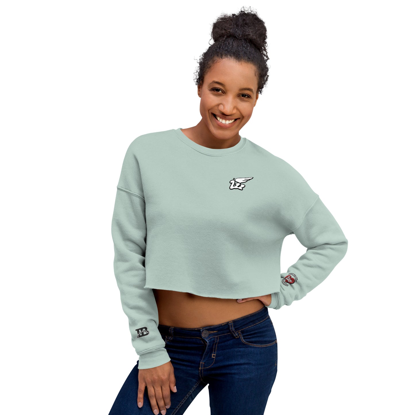 Inspired By DREAMZzz Crop Sweatshirt