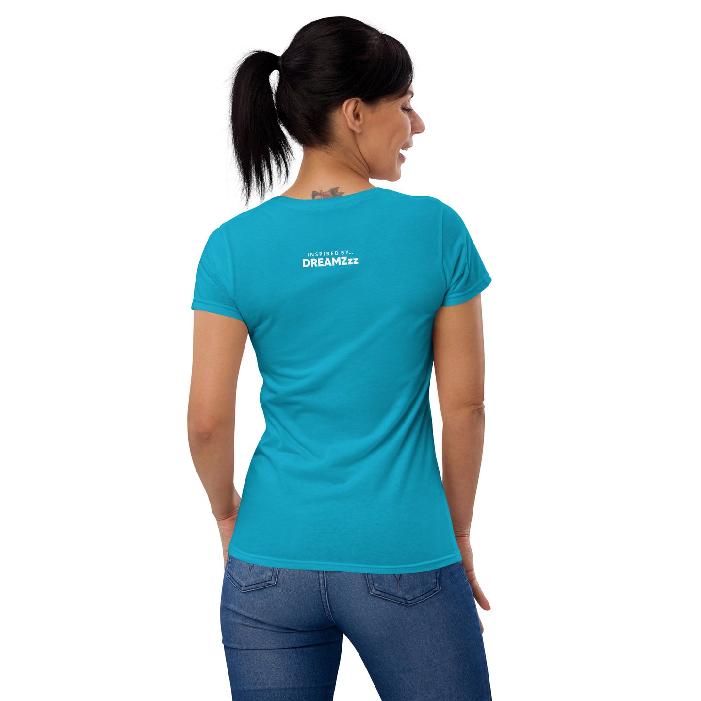 Inspired By DREAMZzz signature brand logo Women's short sleeve t-shirt