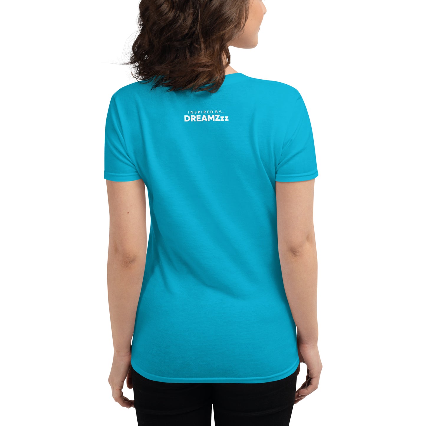 Inspired By DREAMZzz signature brand logo Women's short sleeve t-shirt