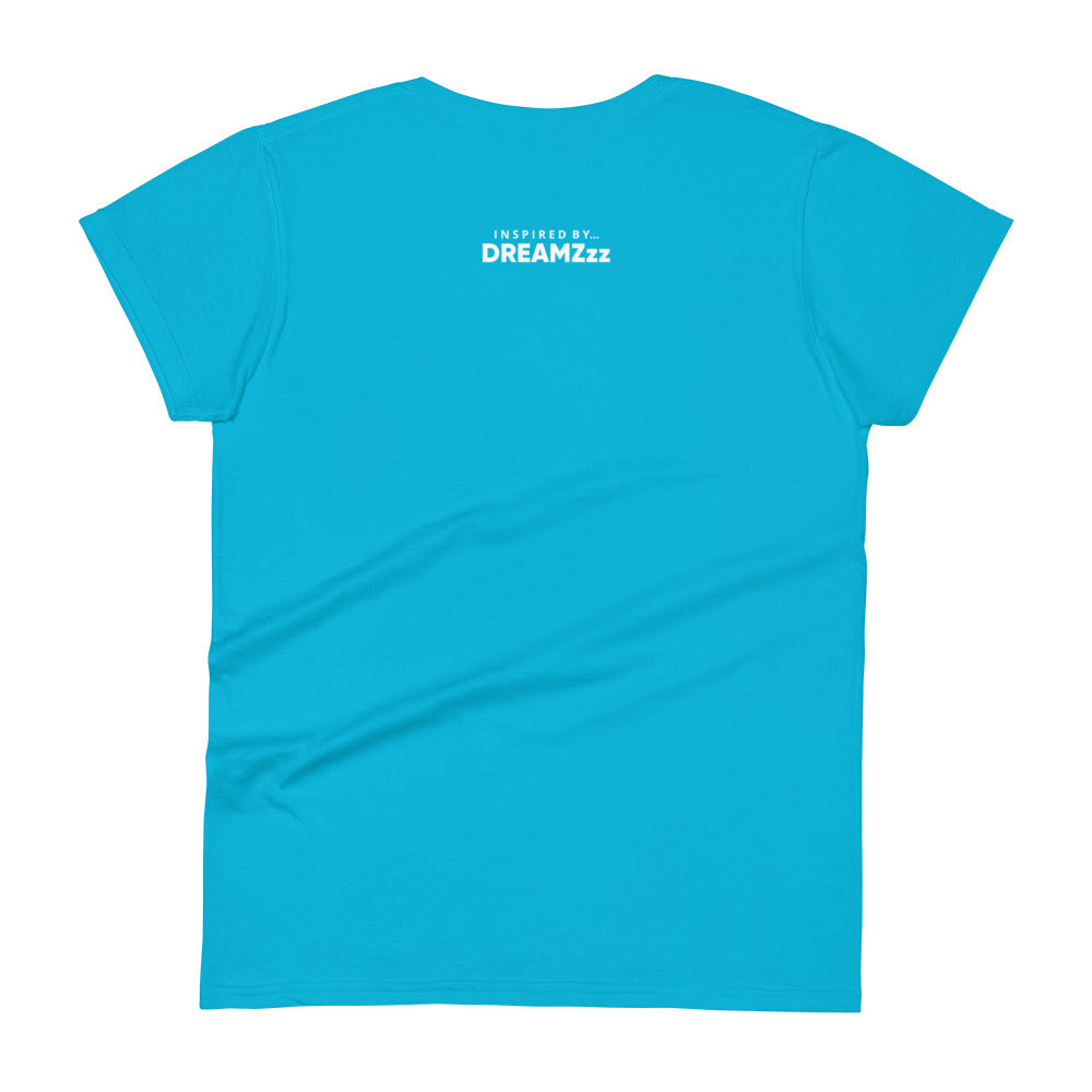 Inspired By DREAMZzz signature brand logo Women's short sleeve t-shirt