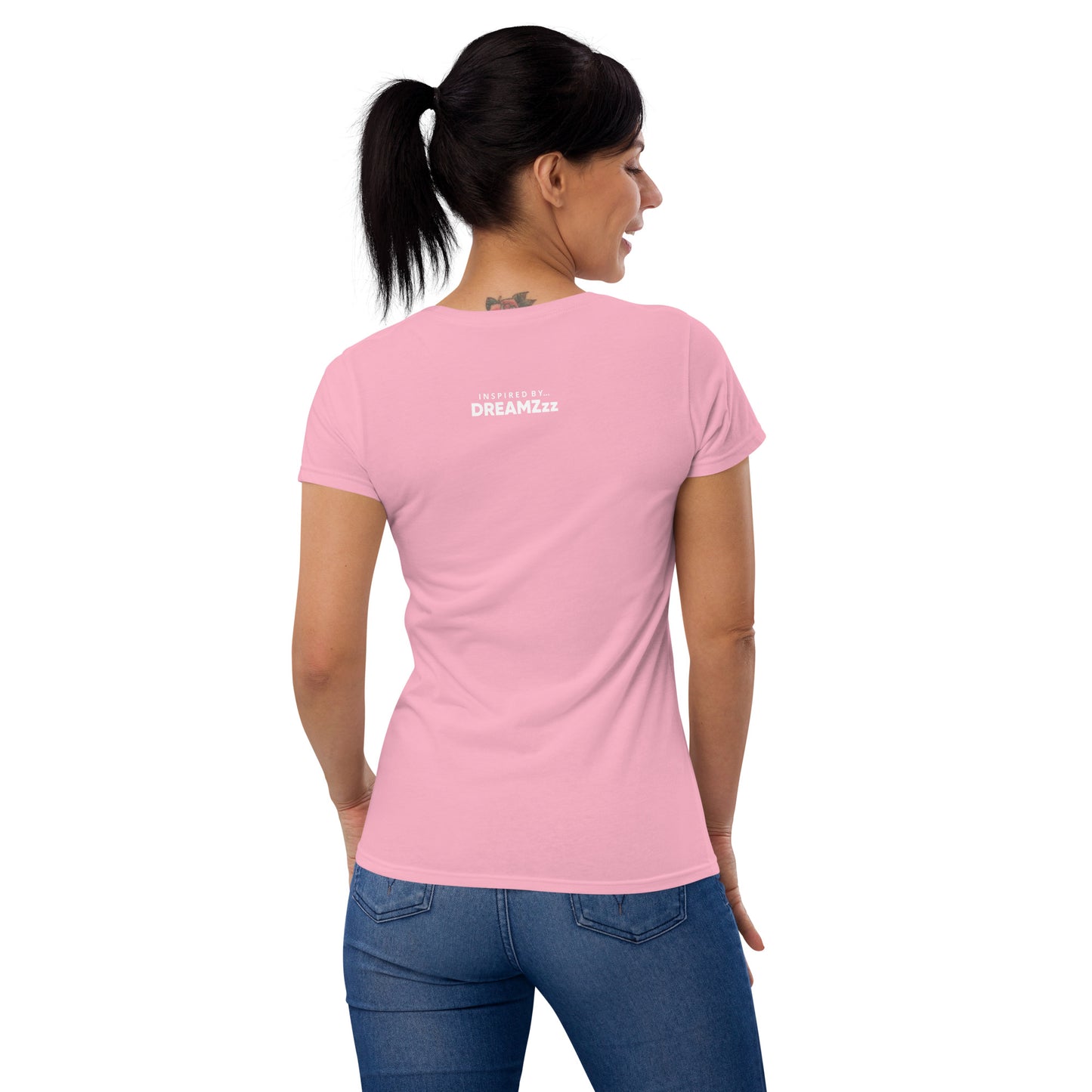 Inspired By DREAMZzz signature brand logo Women's short sleeve t-shirt