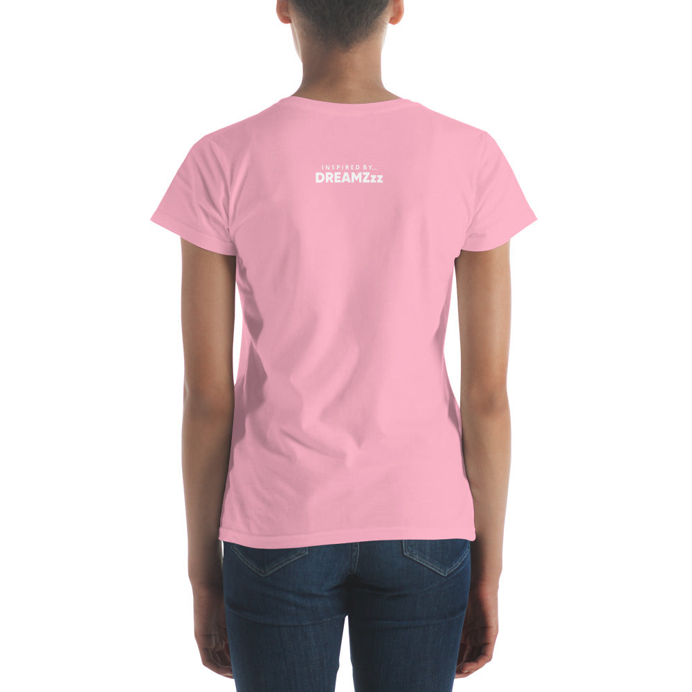 Inspired By DREAMZzz signature brand logo Women's short sleeve t-shirt