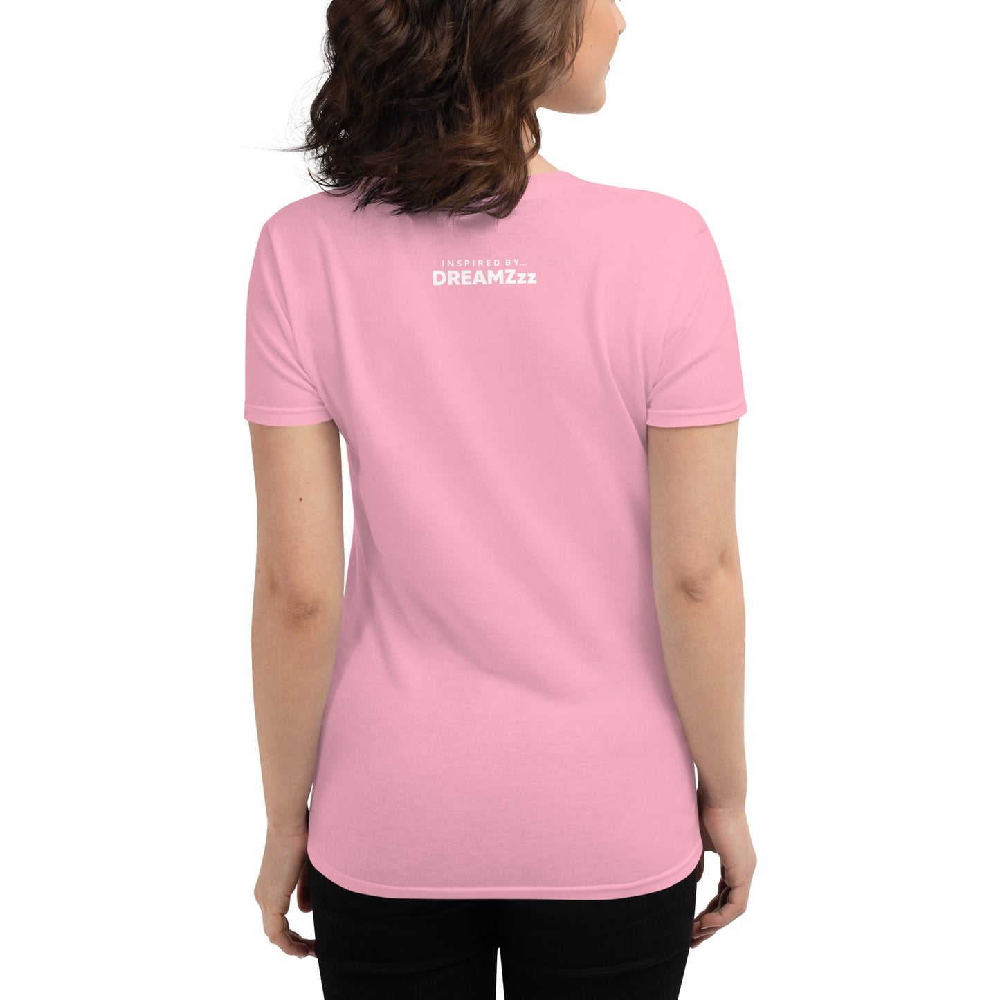 Inspired By DREAMZzz signature brand logo Women's short sleeve t-shirt