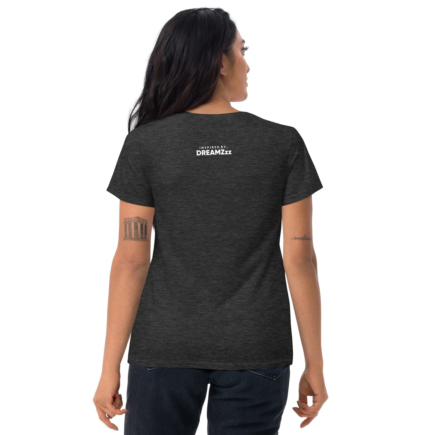 Inspired By DREAMZzz signature brand logo Women's short sleeve t-shirt