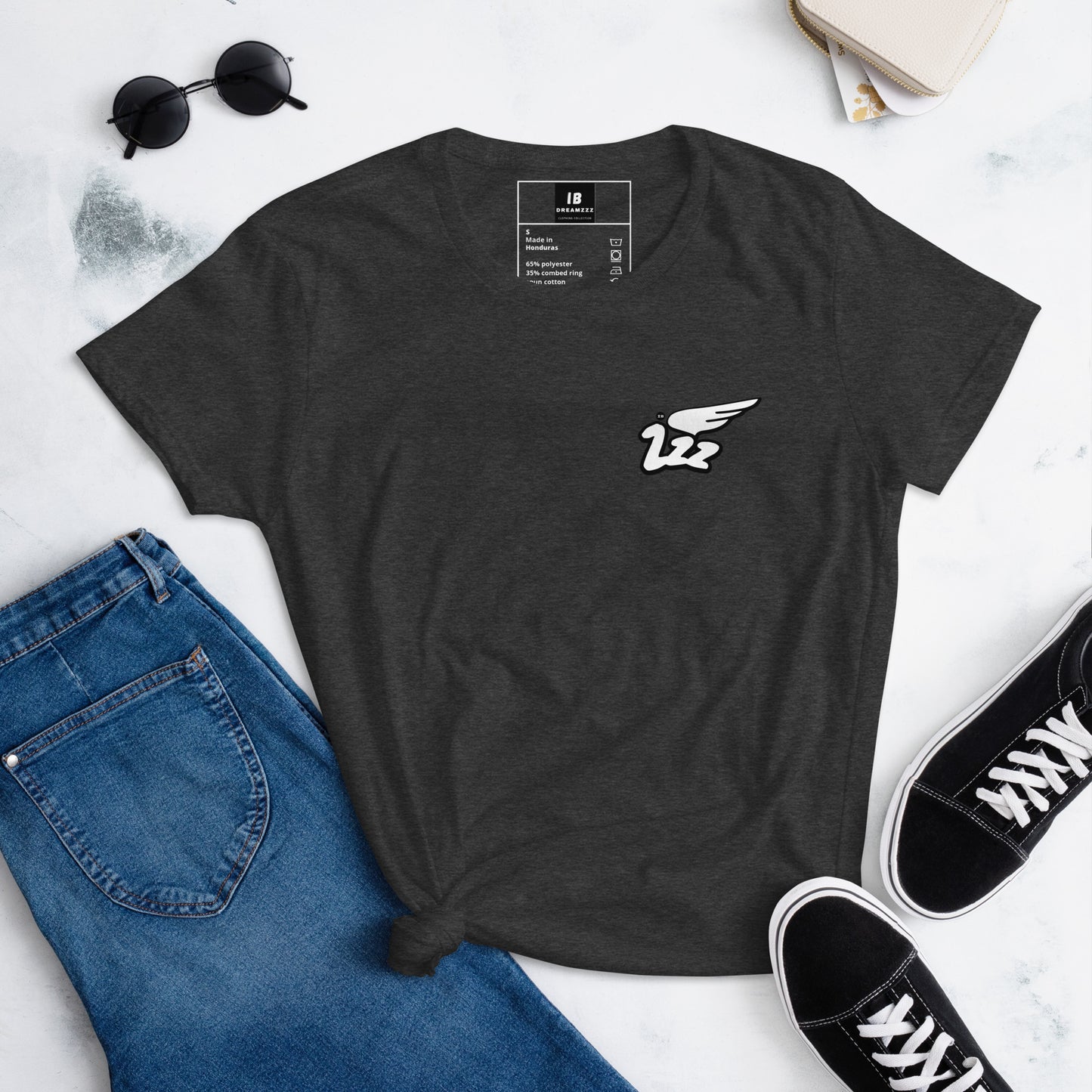 Inspired By DREAMZzz signature brand logo Women's short sleeve t-shirt