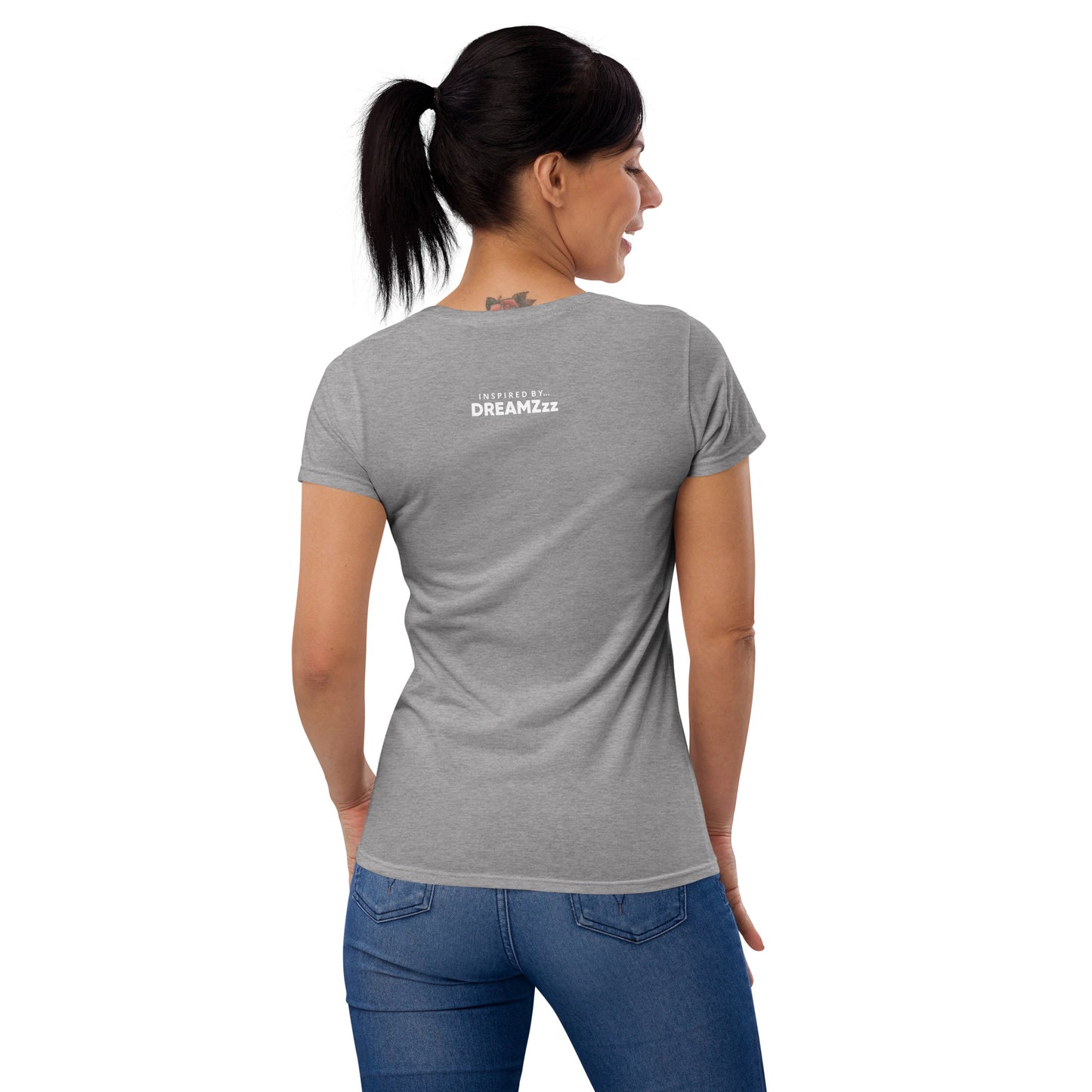 Inspired By DREAMZzz signature brand logo Women's short sleeve t-shirt