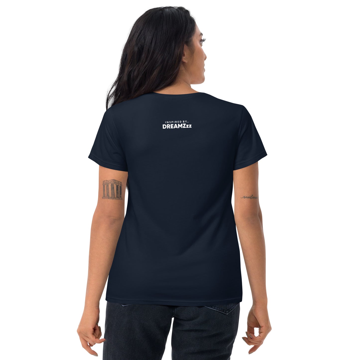 Inspired By DREAMZzz signature brand logo Women's short sleeve t-shirt