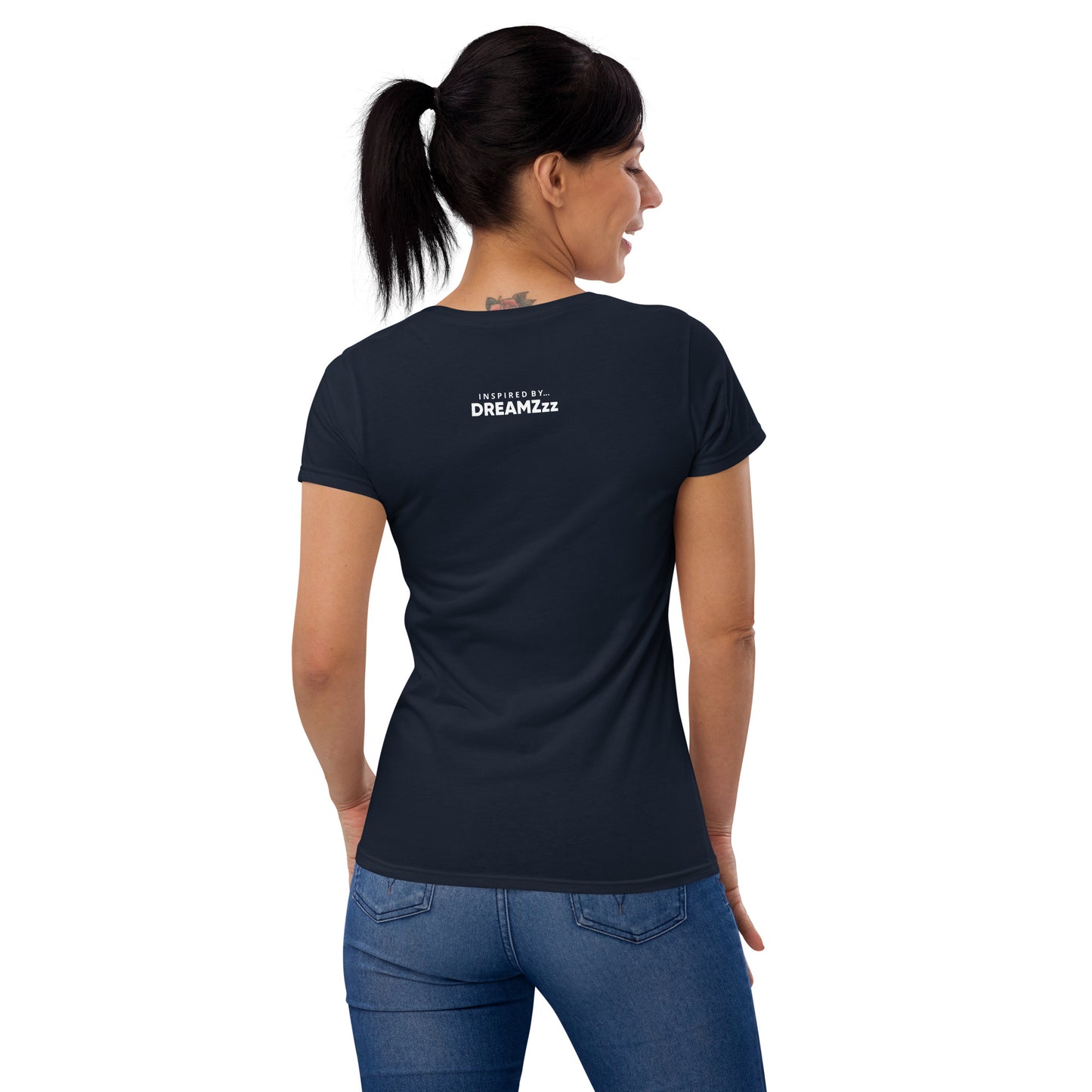 Inspired By DREAMZzz signature brand logo Women's short sleeve t-shirt