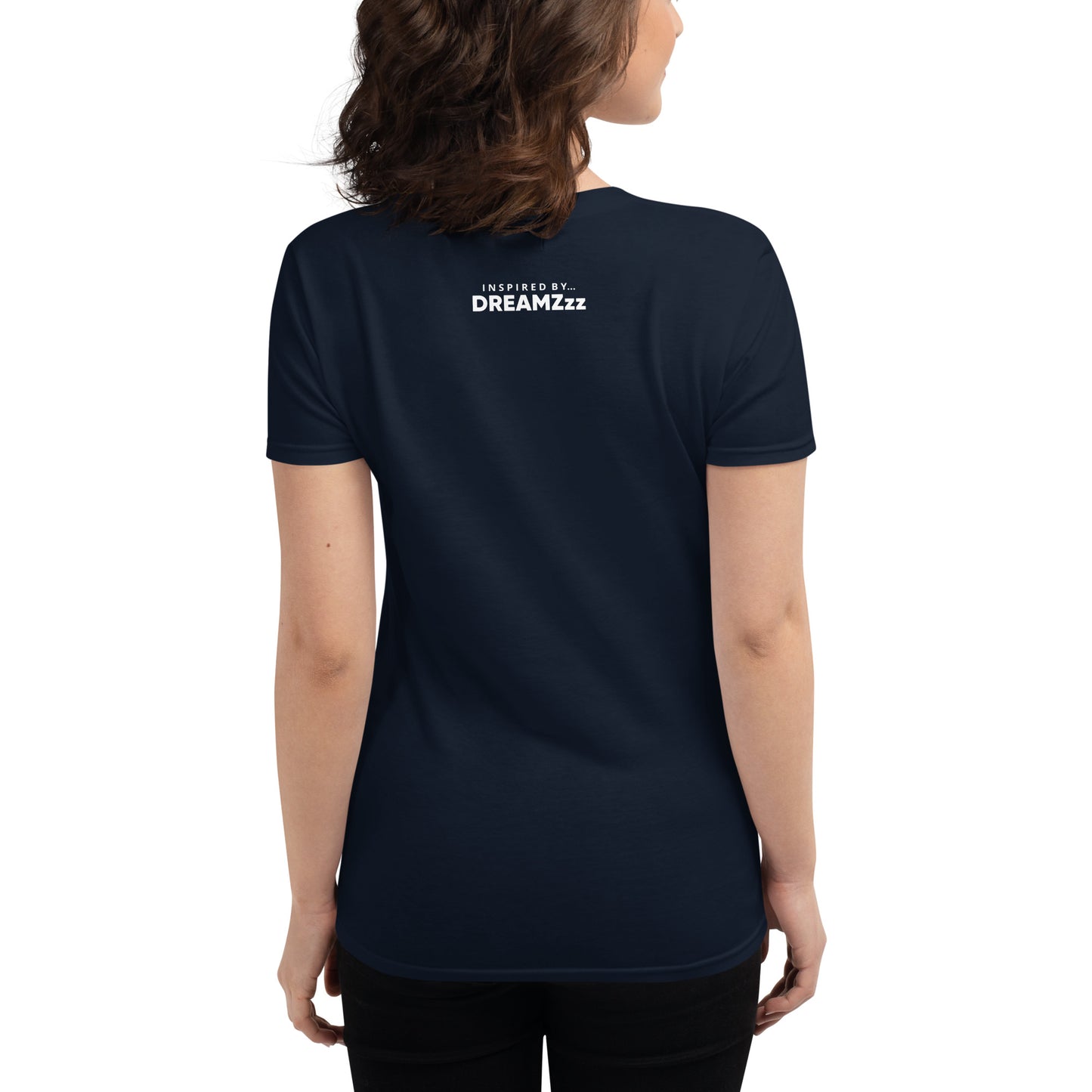 Inspired By DREAMZzz signature brand logo Women's short sleeve t-shirt