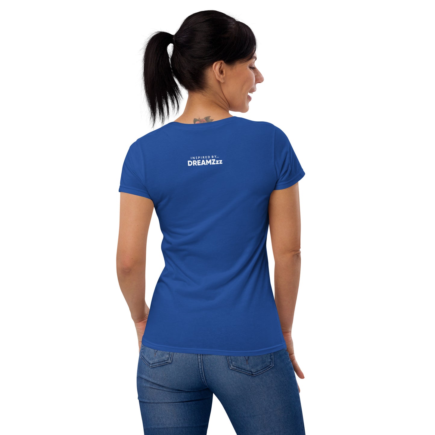 Inspired By DREAMZzz signature brand logo Women's short sleeve t-shirt