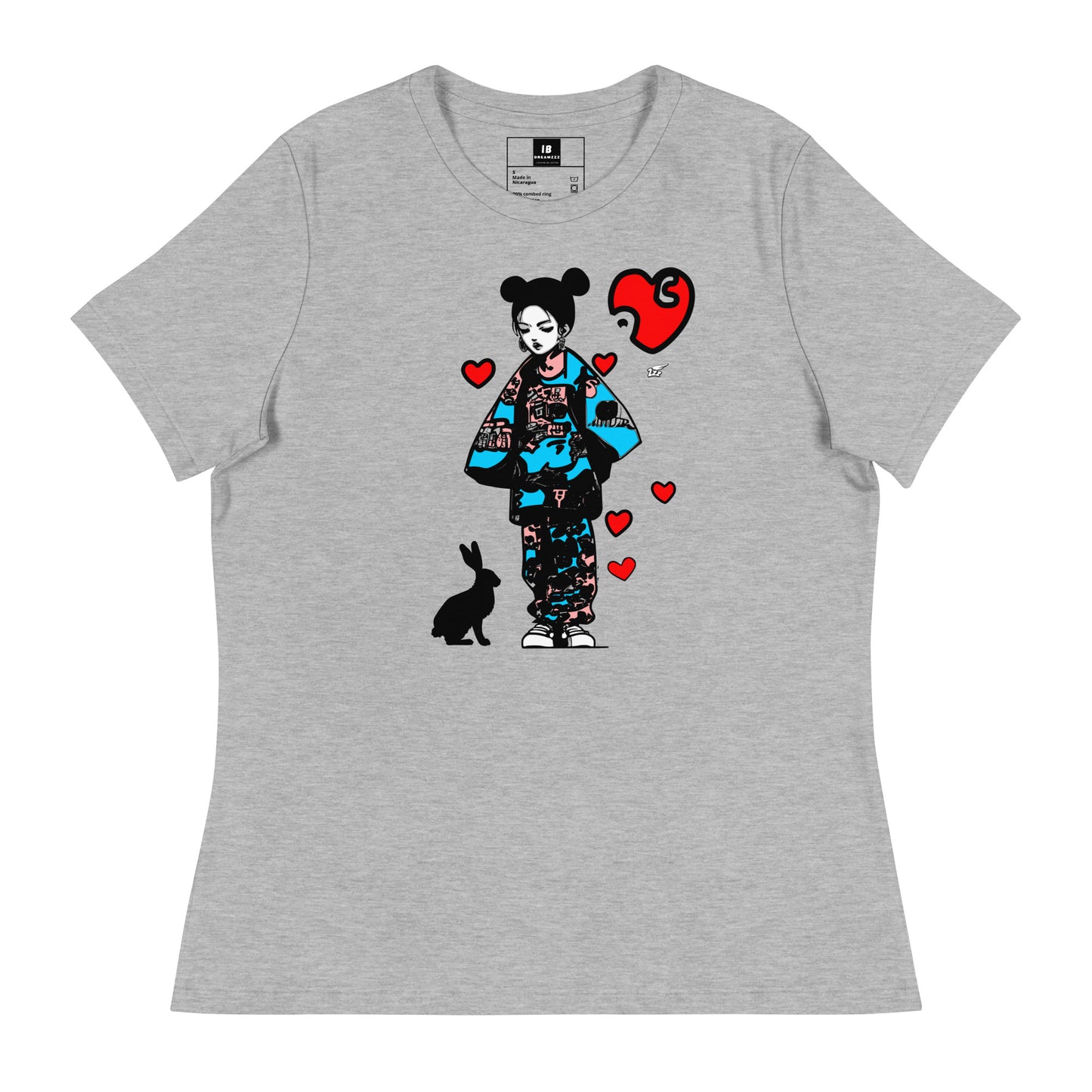 Inspired By DREAMZzz  Love bunny Women's Relaxed T-Shirt