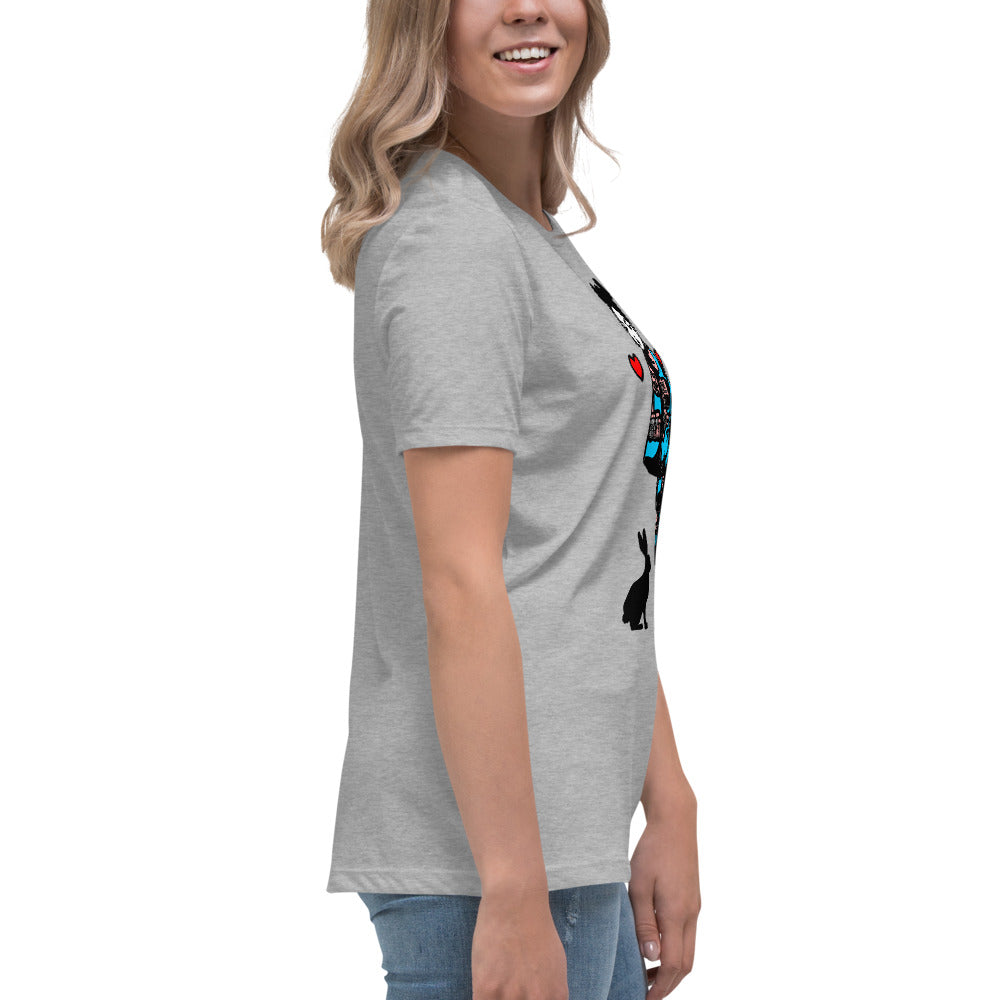 Inspired By DREAMZzz  Love bunny Women's Relaxed T-Shirt