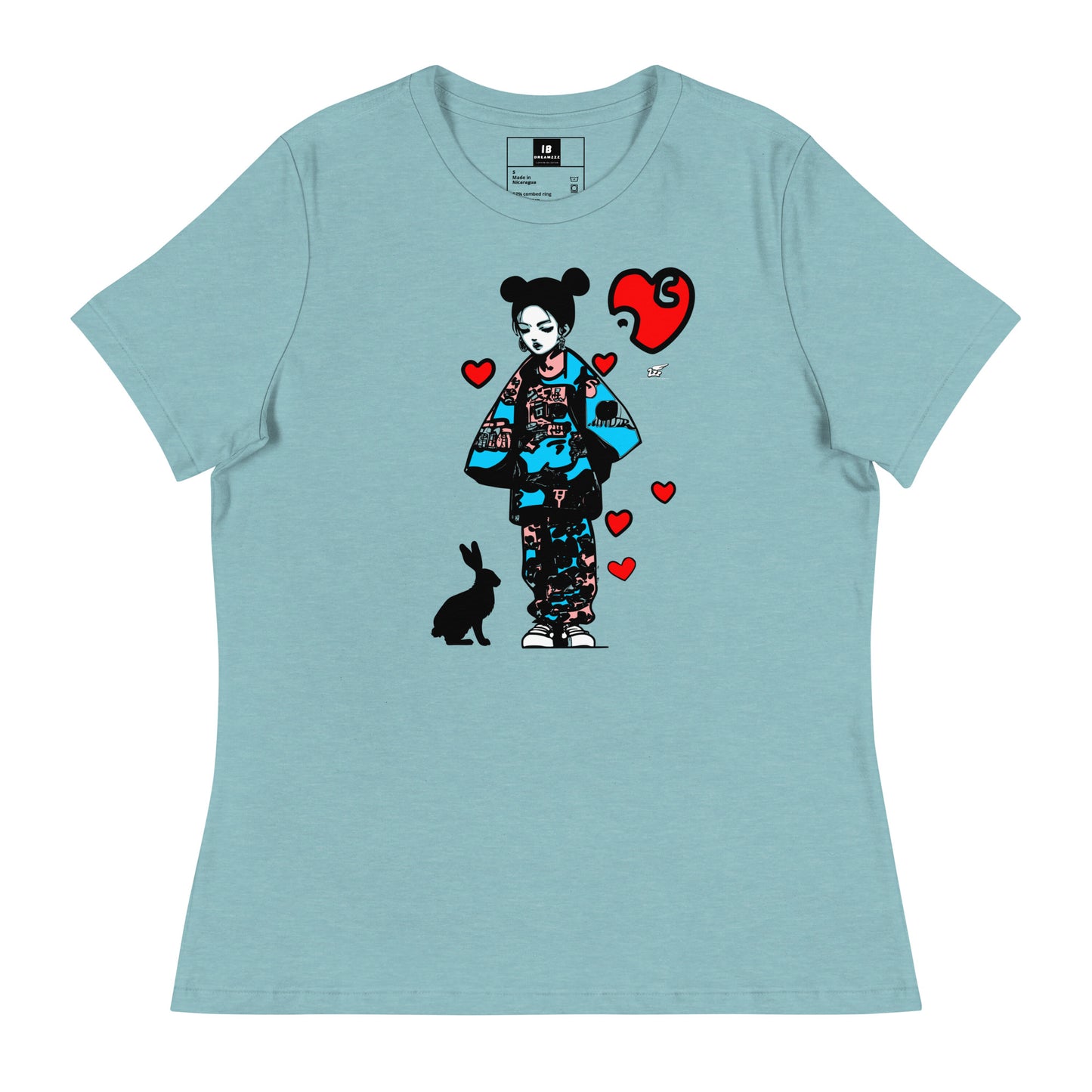 Inspired By DREAMZzz  Love bunny Women's Relaxed T-Shirt