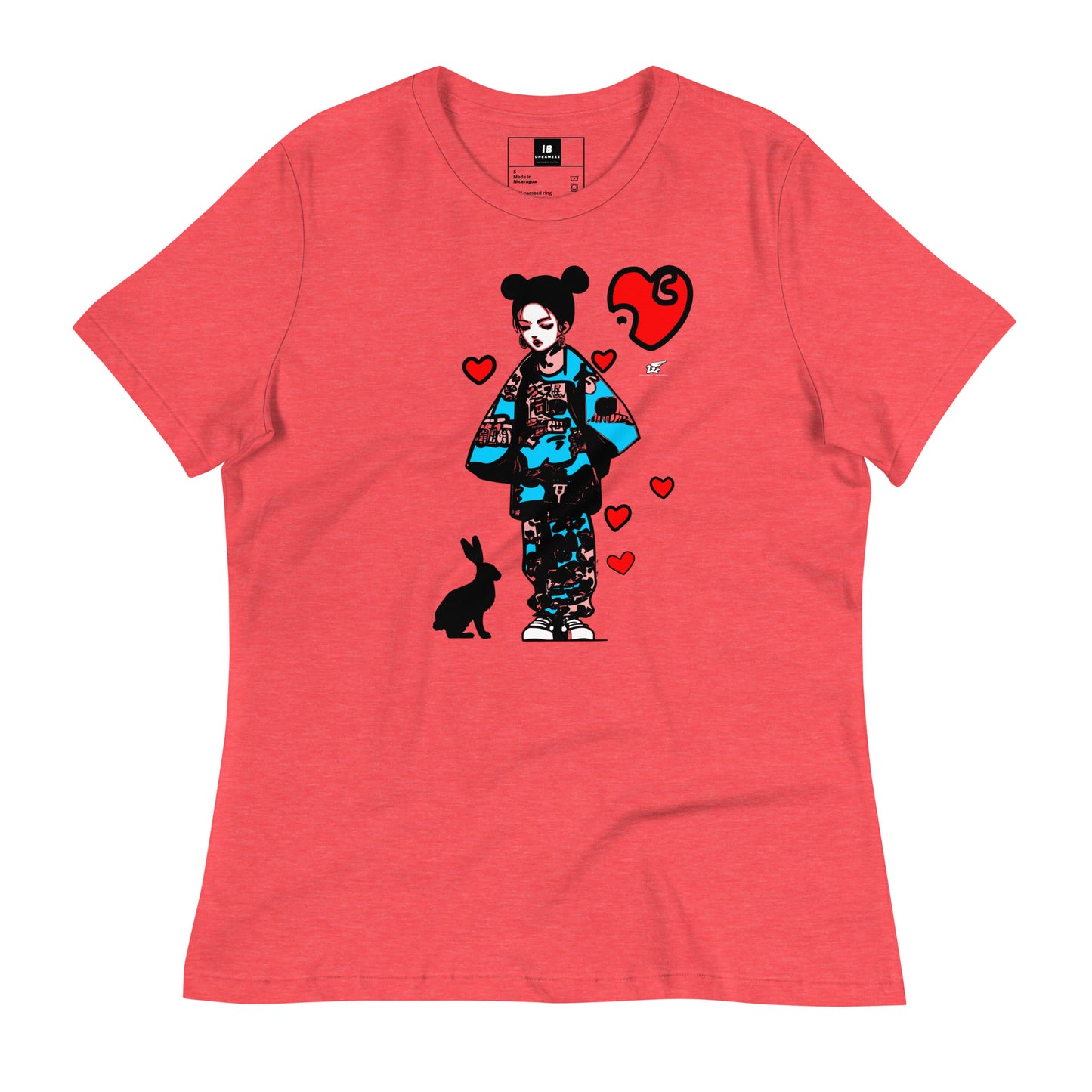 Inspired By DREAMZzz  Love bunny Women's Relaxed T-Shirt