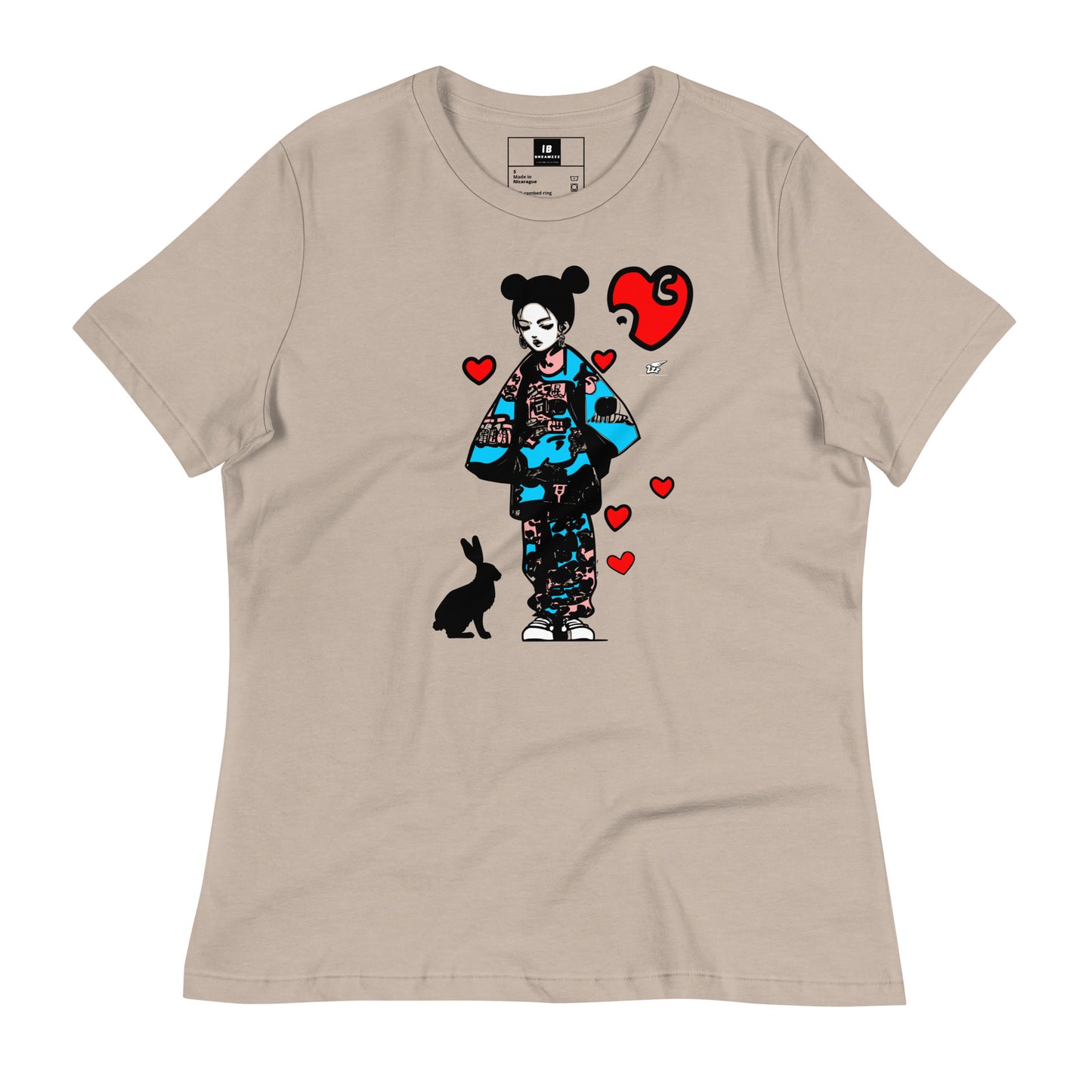 Inspired By DREAMZzz  Love bunny Women's Relaxed T-Shirt