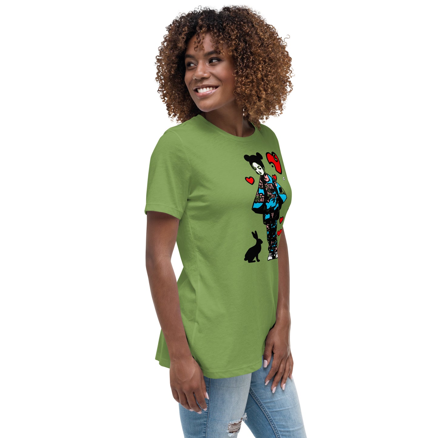 Inspired By DREAMZzz  Love bunny Women's Relaxed T-Shirt