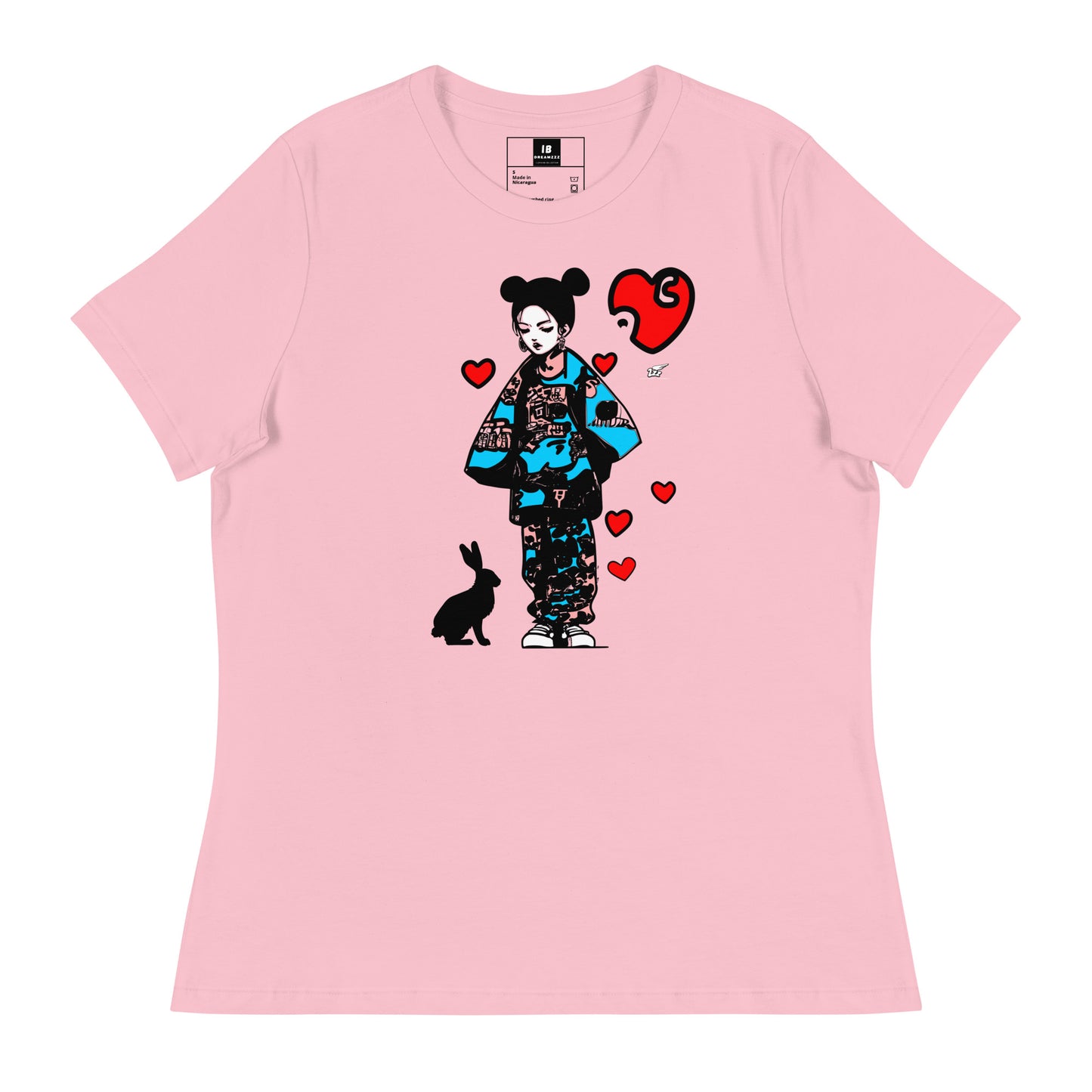 Inspired By DREAMZzz  Love bunny Women's Relaxed T-Shirt