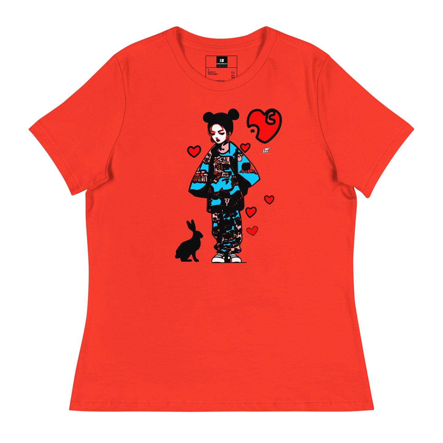 Inspired By DREAMZzz  Love bunny Women's Relaxed T-Shirt