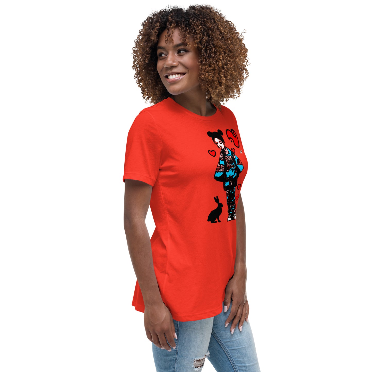 Inspired By DREAMZzz  Love bunny Women's Relaxed T-Shirt